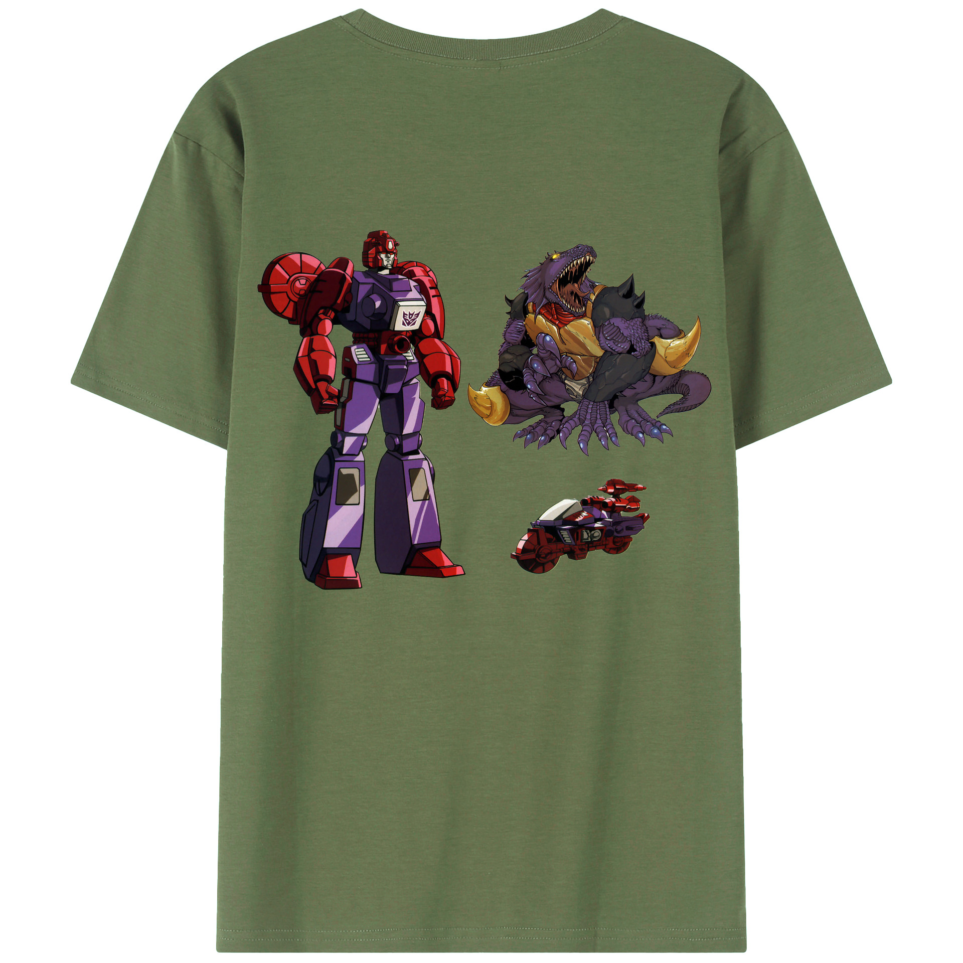 （画像用）  綿100％ メンズ半袖Tシャツ（バックプリント） 通気性